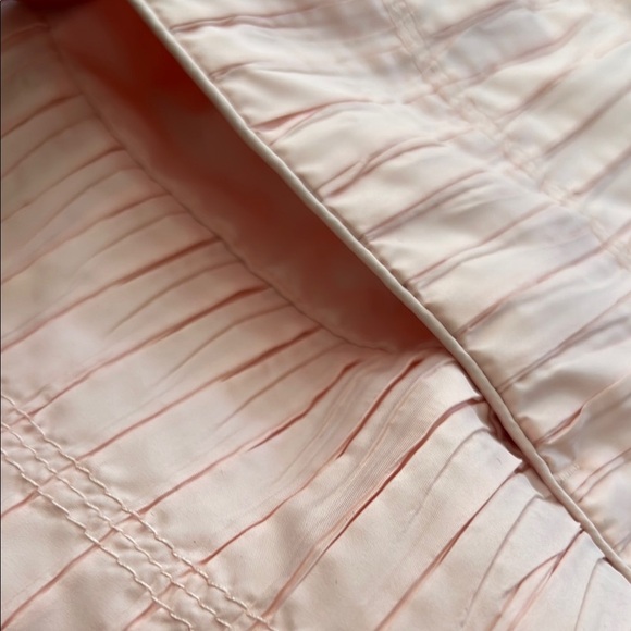 Chicos Light Pink Collared Drawstring Zip Front Lightweight Jacket with Pockets - Picture 9 of 13